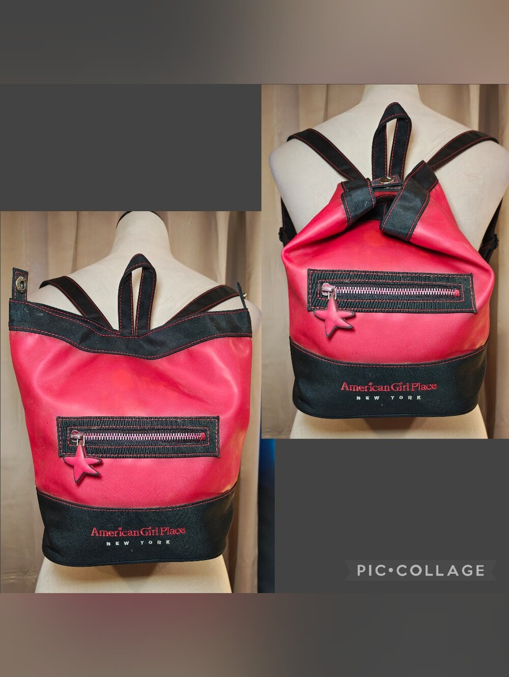 🔥 VINTAGE Y2K AMERICAN GIRL NEW YORK BACKPACK🔥